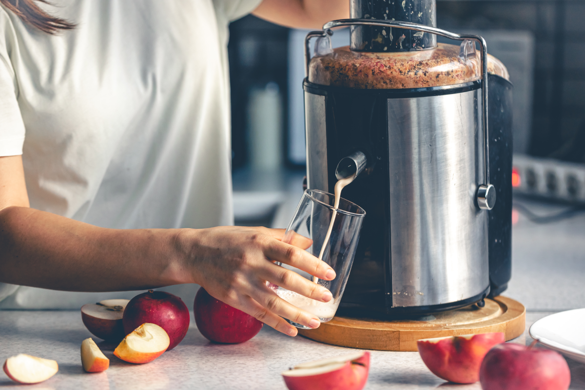 استخدام العصارة البطيئة